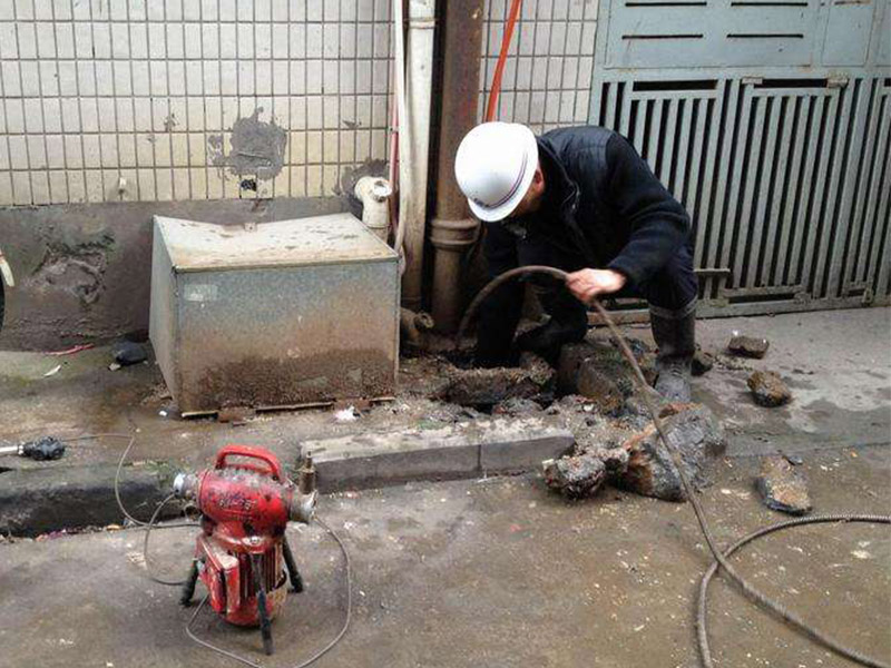 兴安疏通下水道-洗菜池疏通